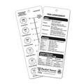 Pain Assessment Card (Vertical)